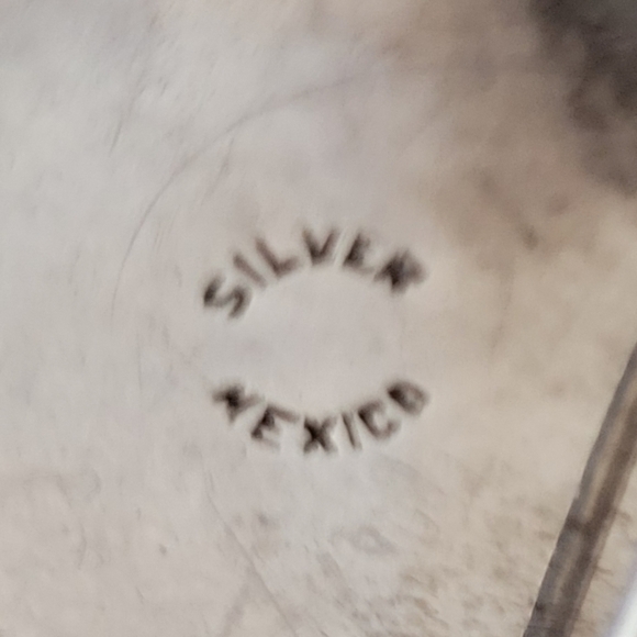 Mexican Silver Vintage LHorses Head Pin. - Picture 4 of 4